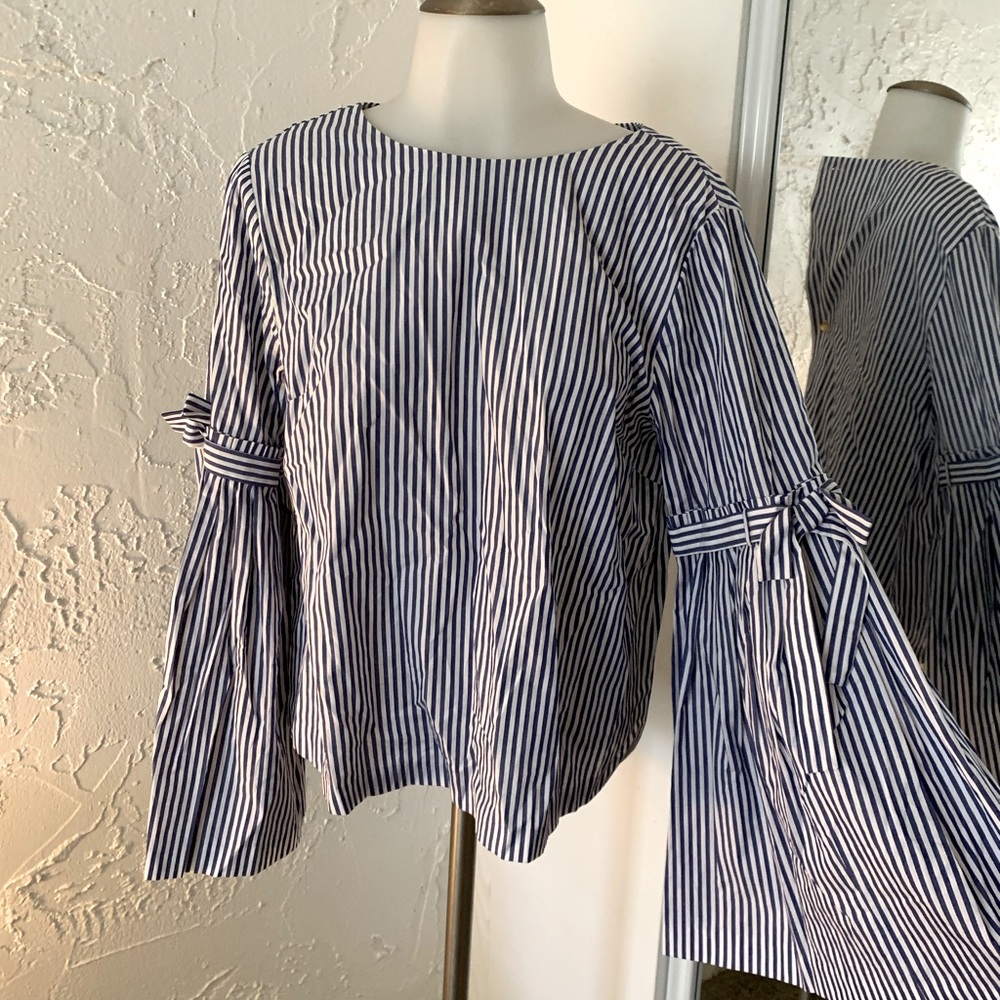Striped 100% cotton top